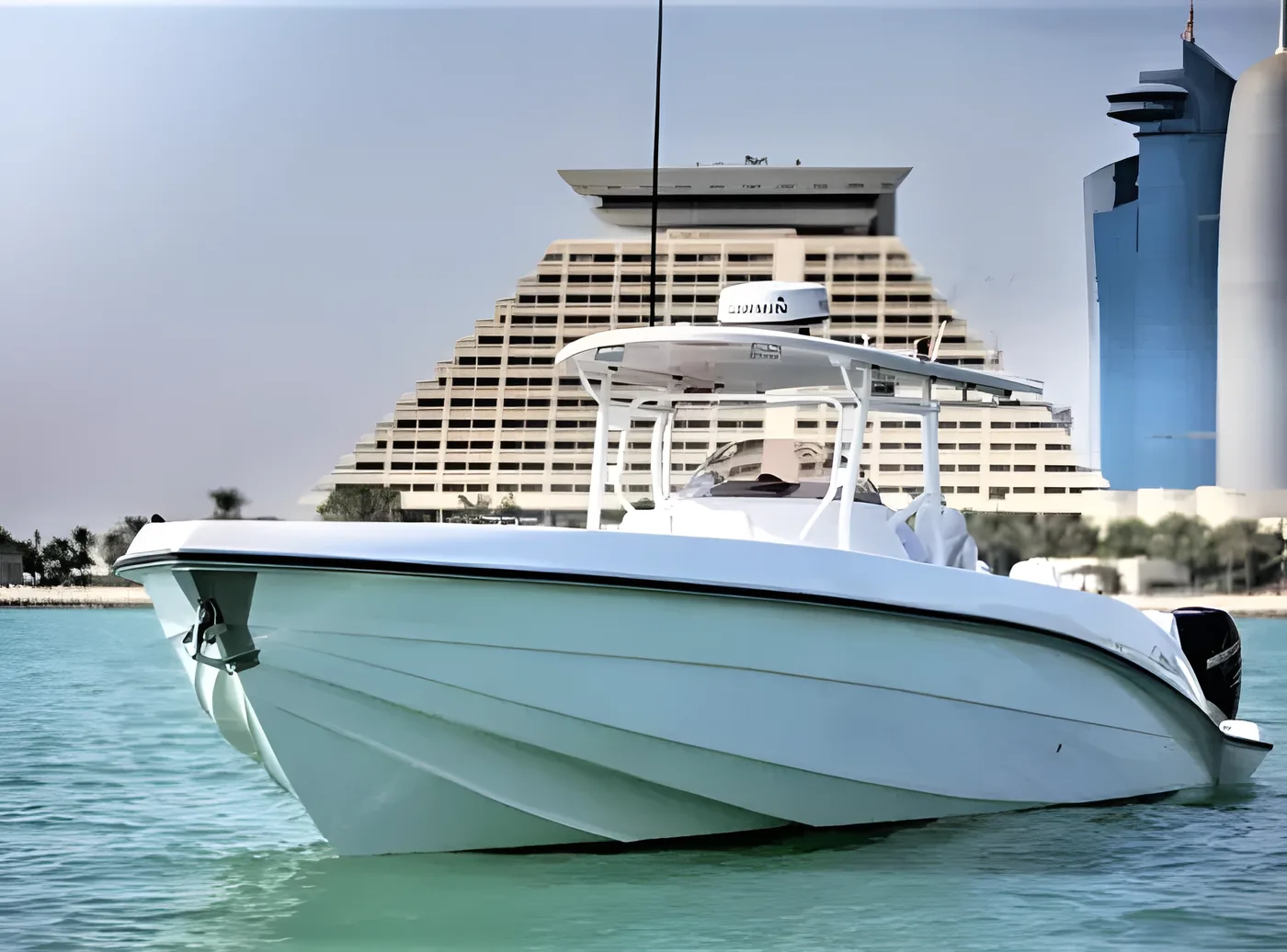 Dunie Boat 40 ft — boat trip Abu Dhabi, Butinah Charters