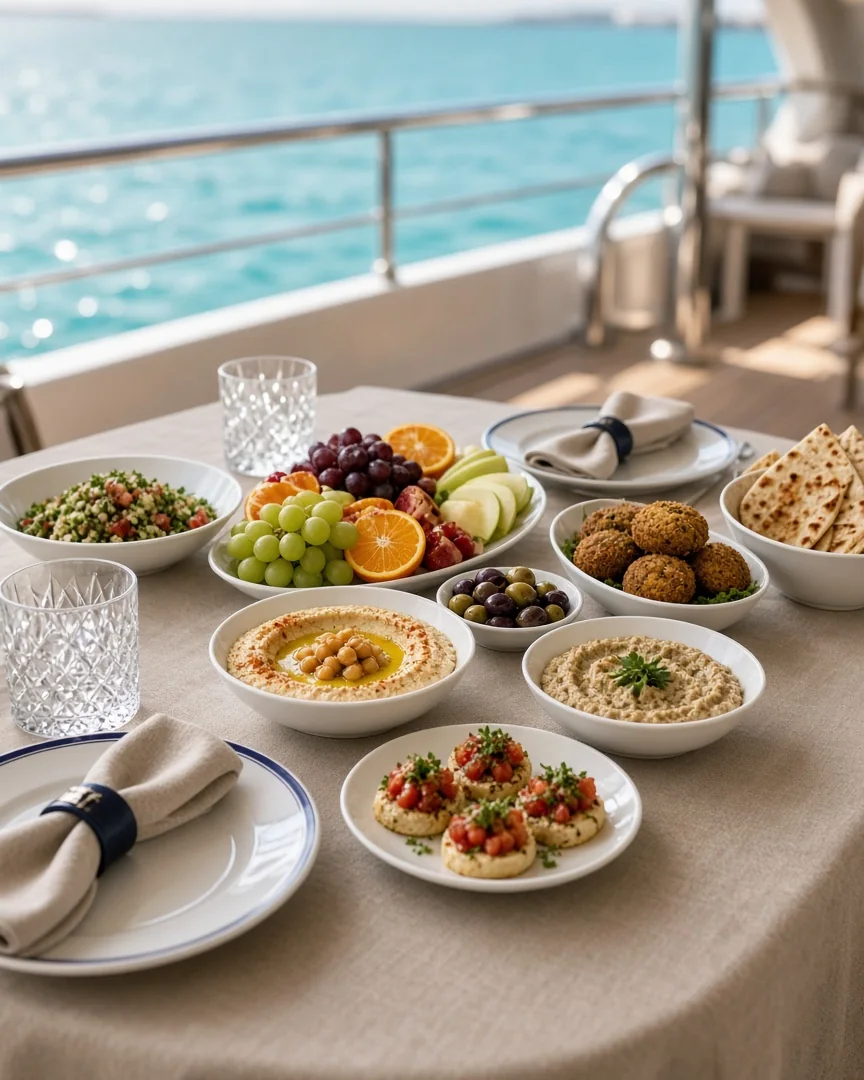 VIP Tables & Snack Food Booking In Dubai - Butinah Charters