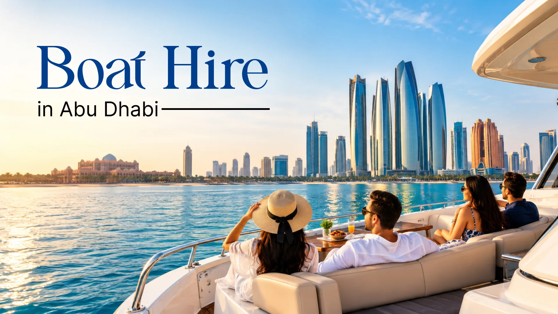 Boat Hire in Abu Dhabi: How to Rent the Right Boat for Your Group, Budget and Plans