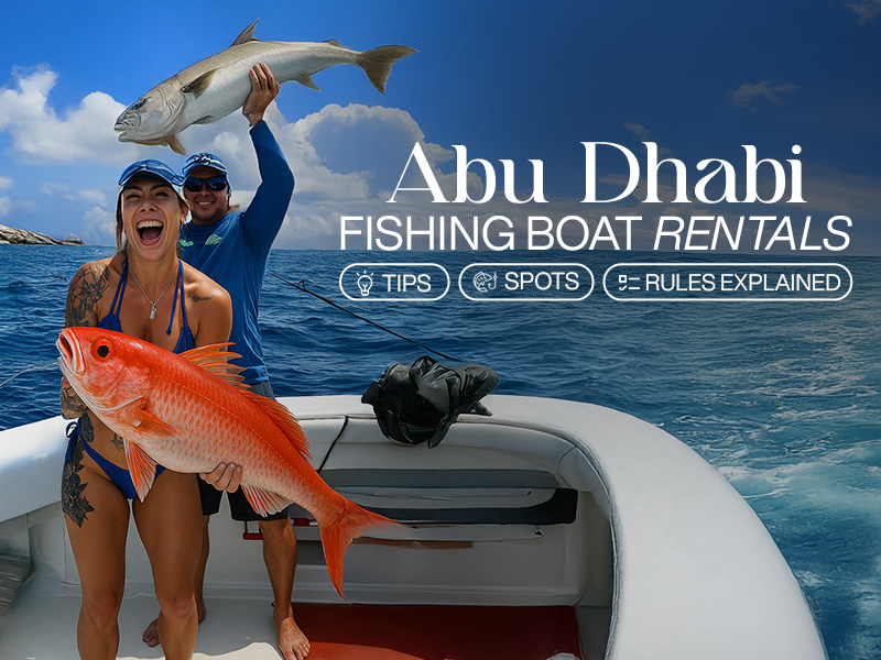 Abu Dhabi Fishing Boat Rentals, Tips, Spots & Rules Explained