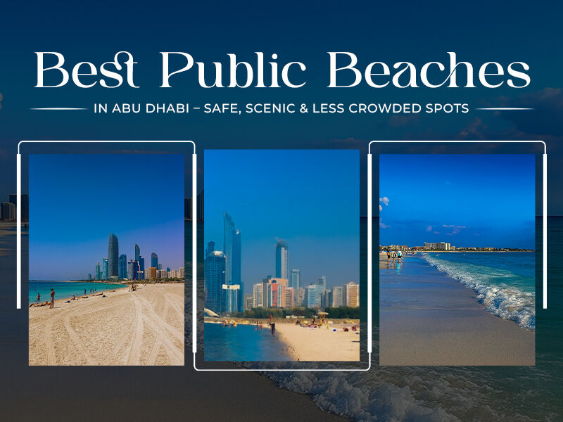 Best Public Beaches for Swimming in Abu Dhabi – Safe, Scenic & Less Crowded Spots