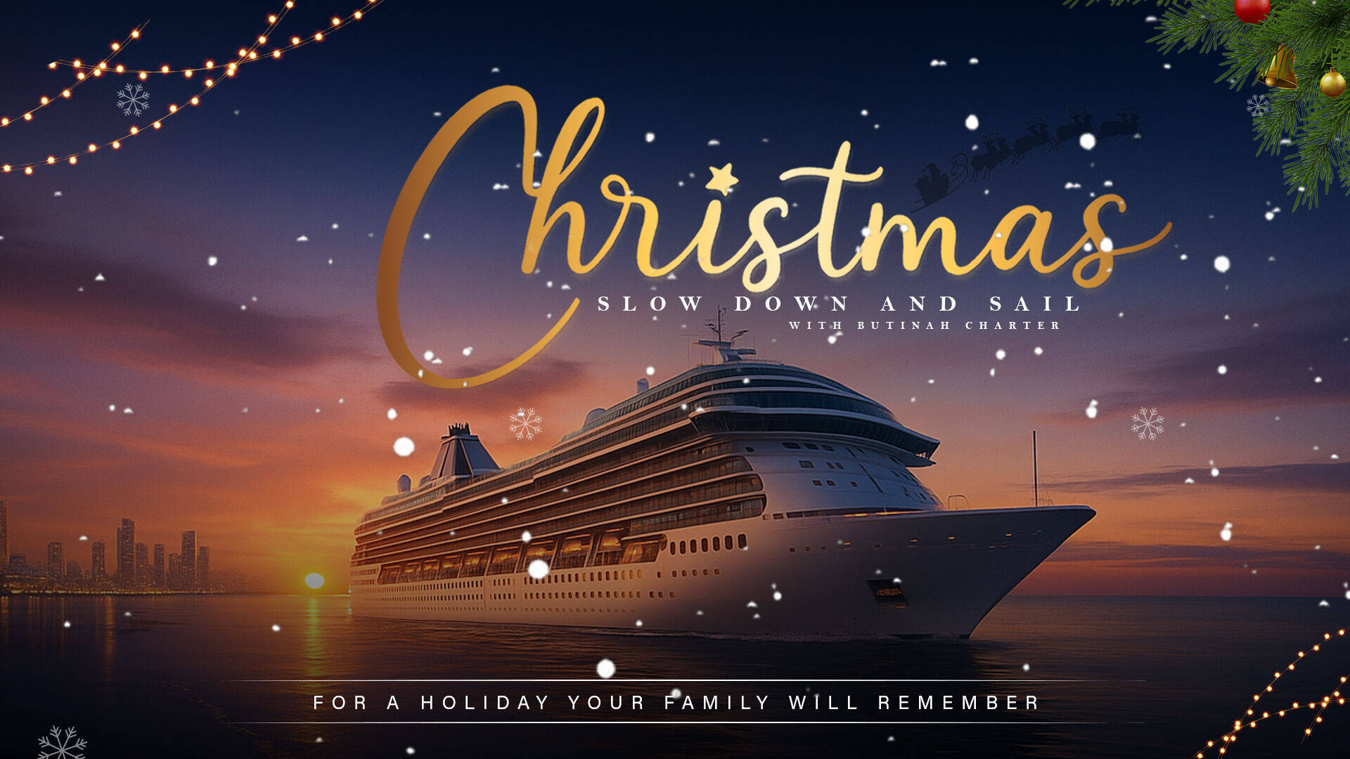This Christmas Slow Down And Sail With Butinah Charter For A Holiday Your Family Will Remember